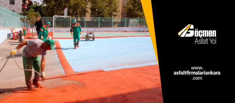 Voleybol Sahaları Asfalt İşleri